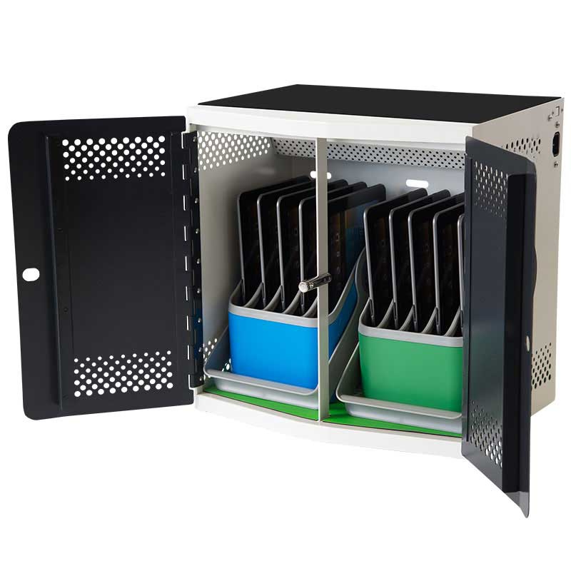 LNC iQ10 charging station in open position