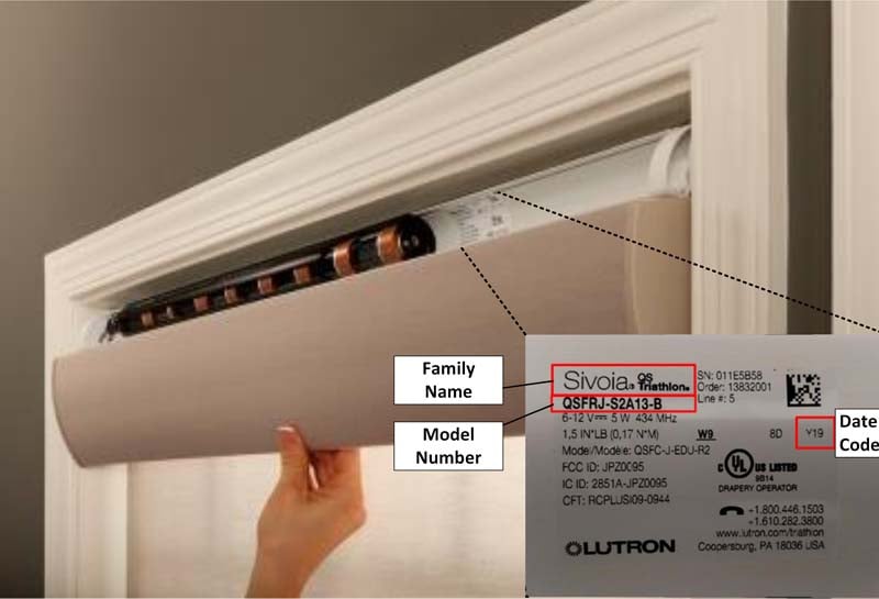 Lutron Electronics Battery Roller Shade