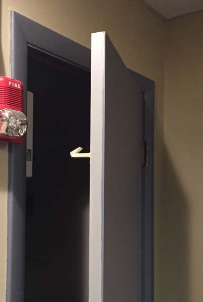 Porta Inc. molded plastic EMDL latch