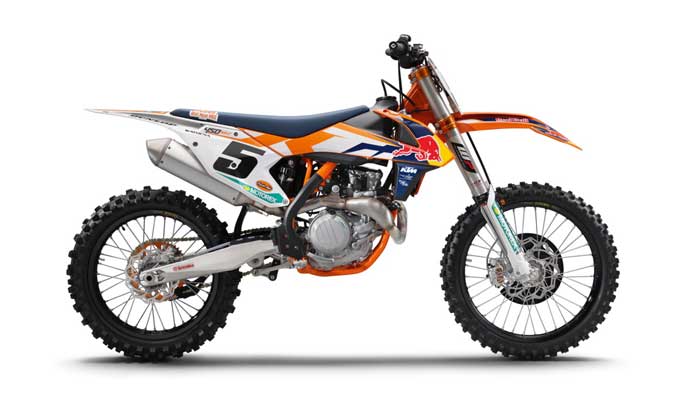 2015 KTM SX-F Factory Edition Motocross off-road motorcycles
