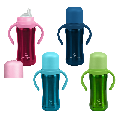 Recalled Green Sprouts Stainless Steel Sippy Cup
