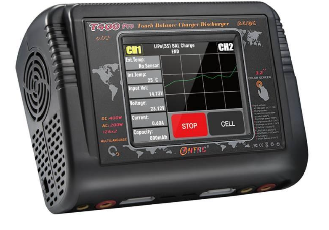 Recalled HTRC T400 Charger