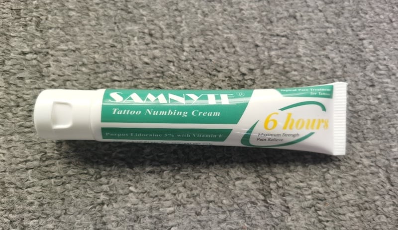Recalled Samnyte Tattoo Numbing Cream