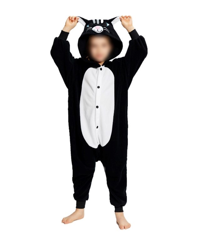 Recalled Shanghai Jing Cheng Landscape Engineering Company NewCosplay children's sleepwear (Black cat)