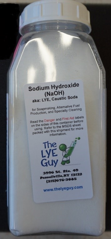 Recalled The Lye Guy Sodium Hydroxide