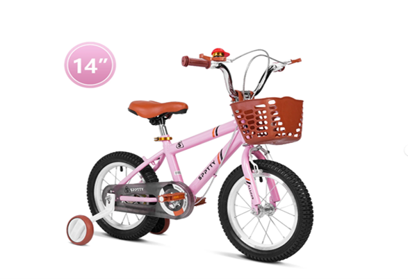 Recalled SPPTTY Kids 14-inch Bicycle in Pink