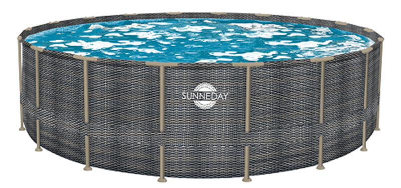 Recalled Sunneday Oasis Cottage Above-Ground Pool Models 70018 and 70024