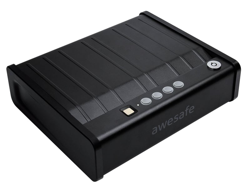Recalled Awesafe Gun Safe - closed