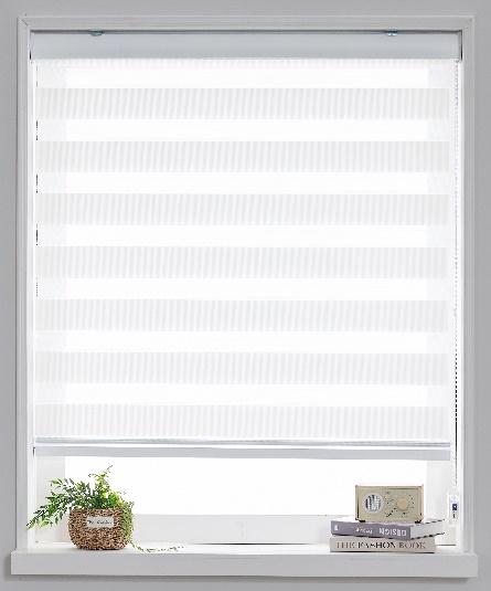 Recalled Foiresoft Zebra Roller Blinds (White)