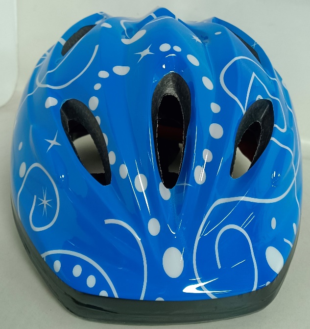 Recalled Gasaciods Children's Multi-Purpose Helmet (Blue - front view)