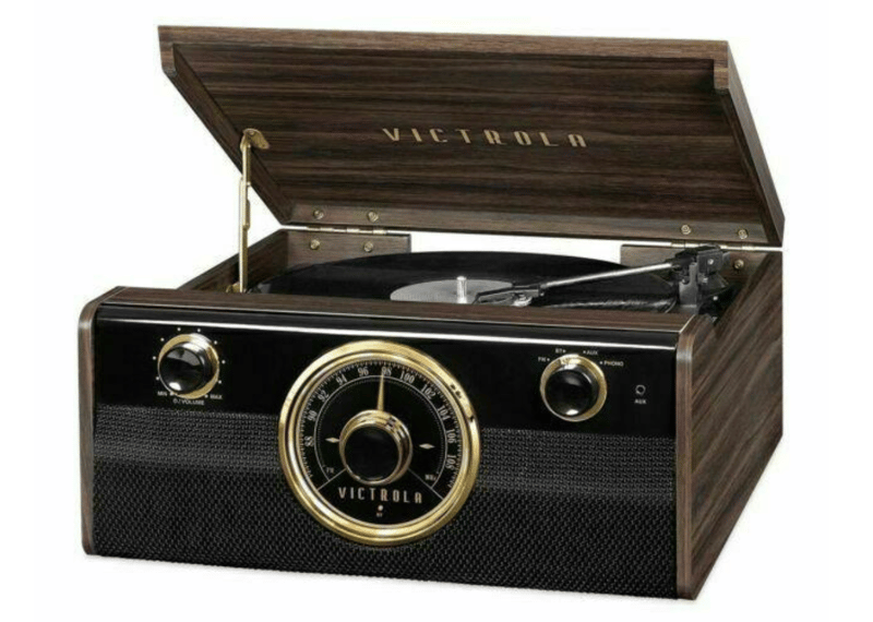 Recalled VTA-240B-ESP Wood Metropolitan Bluetooth Record Player with 3-Speed Turntable