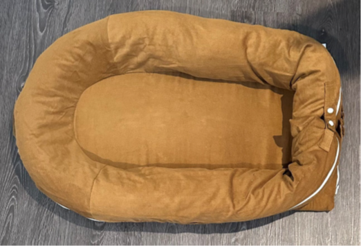Recalled CooCooBaby Deluxe Lounger – golden brown