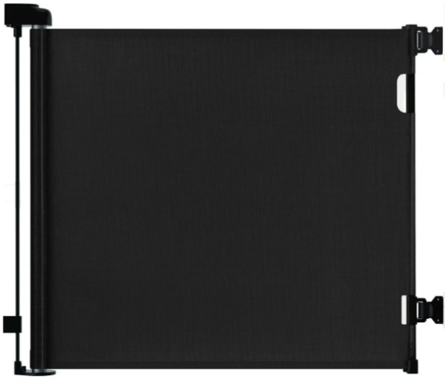 Recalled Dearlomum retractable safety gate-black