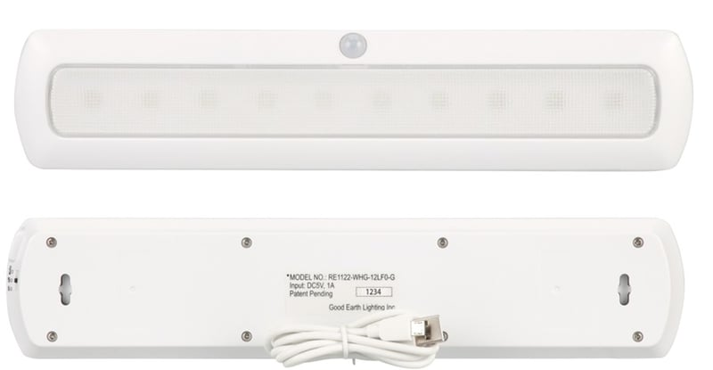 Recalled Good Earth Lighting Light - RE1122 – WHG-12LF0-G