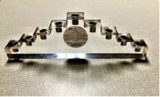 Acrylic Hanukkah Menorah