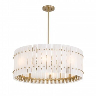 Recalled Minka "Bardon" 8-Light Pendant