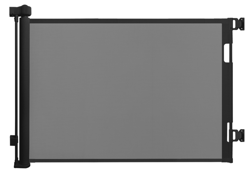 Recalled Mom Genius retractable safety gate-black