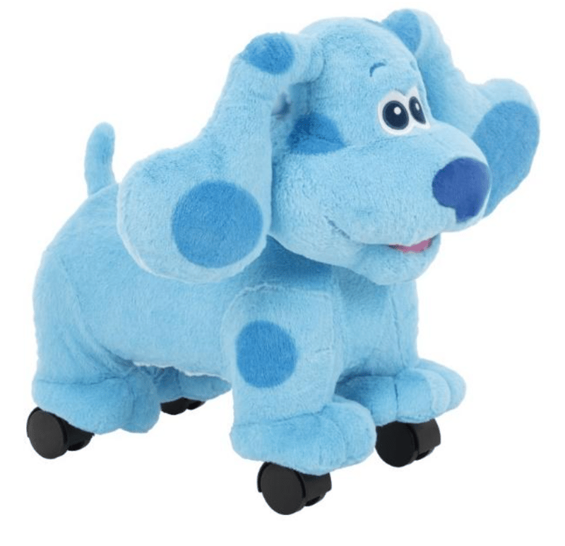 Recalled Blue's Clues Foot to Floor Ride-on Toy (Front view)