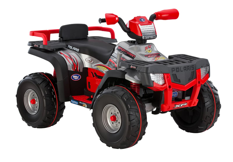 Recalled Peg Perego 850 Polaris Sportsman ride-on vehicle (front view)