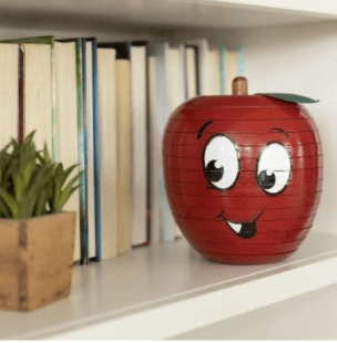 Recalled Adam the Apple children's stackable toy - stacked