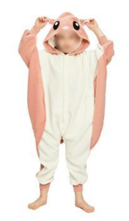 Recalled Shanghai Xunao Elevator NewCosplay children's sleepwear (Pink flying squirrel)