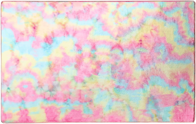 Recalled Andecor Girls Tye Dye Soft Area Rug