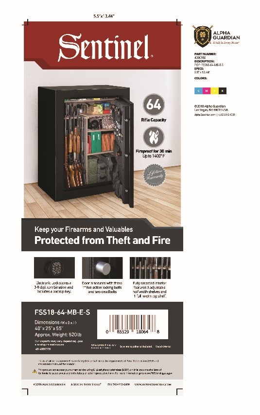 Recalled Sentinel Safe