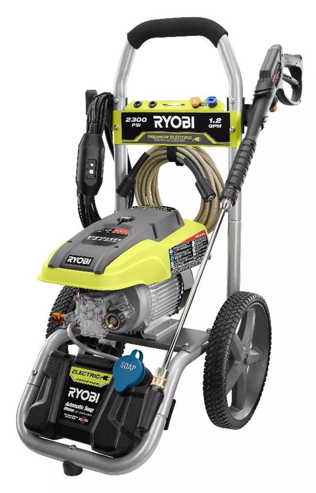 Recalled Ryobi Electric Pressure Washer, model RY14230