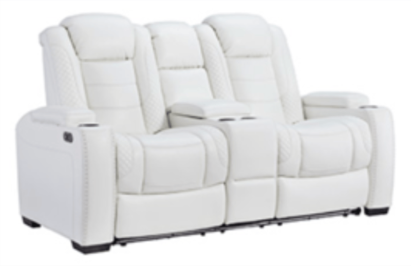 Recalled Party Time Dual Power Reclining Loveseat (Model #s 3700318, 3700418, 3700318C and 3700418C)