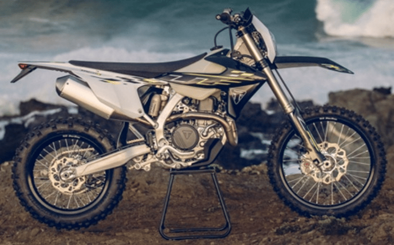 Recalled 2025/2026 Triumph TF450 model Closed Course Competition Motorcycle
