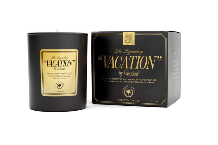 Recalled “The Legendary ‘VACATION’” by Vacation® Black Label Scented Candles