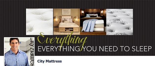 City Mattress promotional content