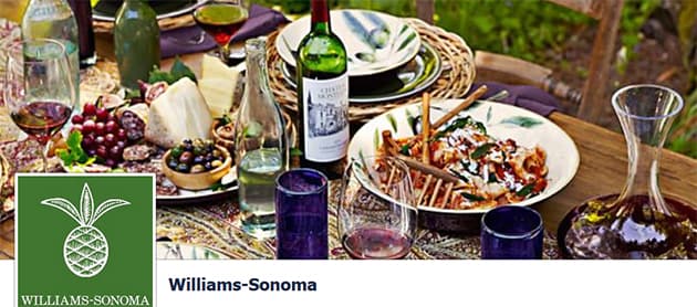 Williams-Sonoma promotional content