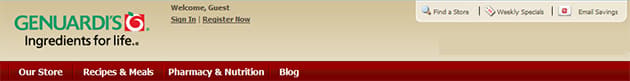 Genuardi's promotional content