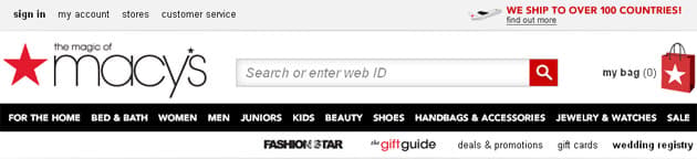 Macy's promotional content
