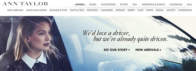 Ann Taylor promotional content