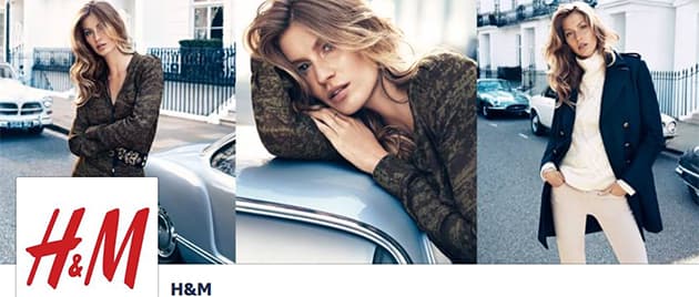 H & M promotional content