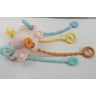 Recalled Pull & Chew Montessori Teething Toy (pink)