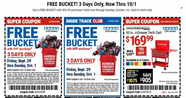 Harbor Freight current Flyer online