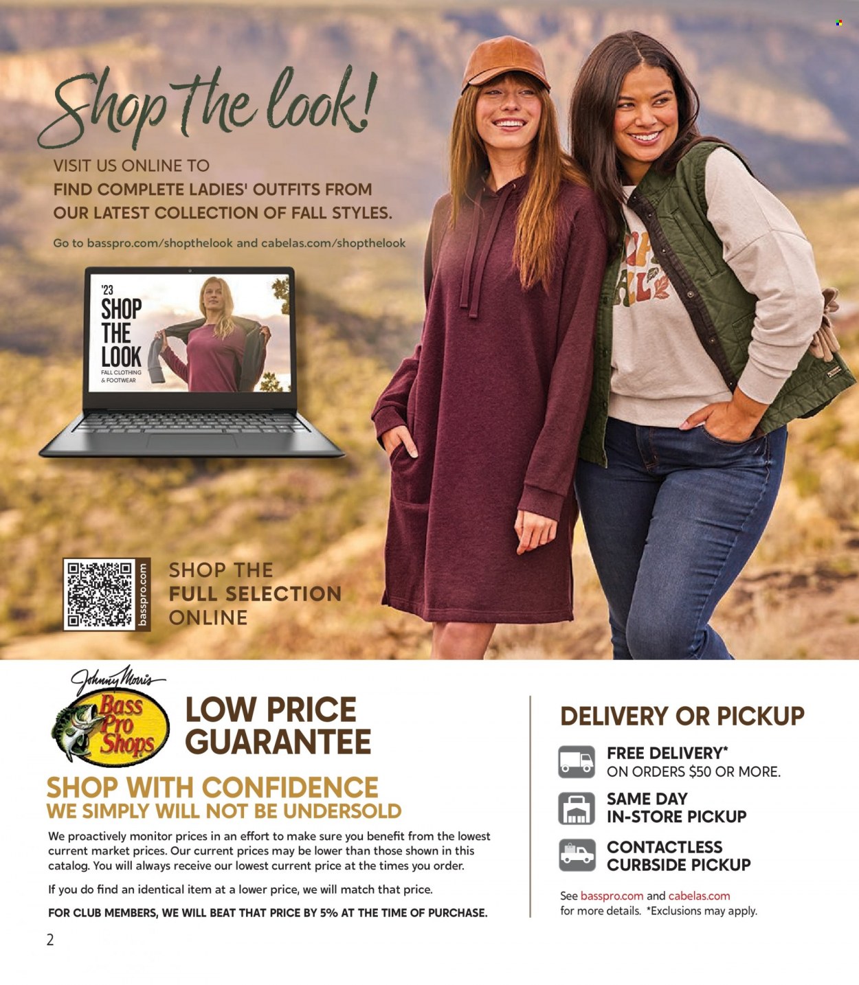 Cabela's + Bass Pro Shops Fall Clothing Catalog 2023 - Page 2