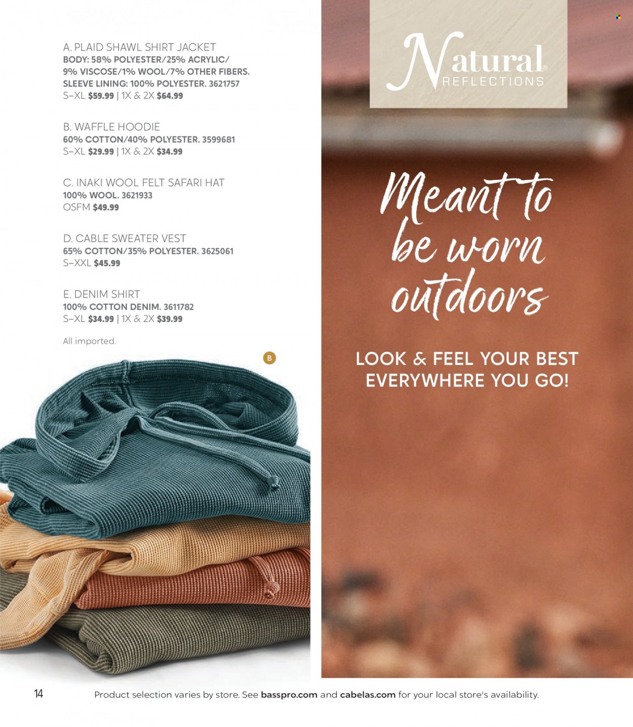 Cabela's + Bass Pro Shops Fall Clothing Catalog 2023 - Page 57