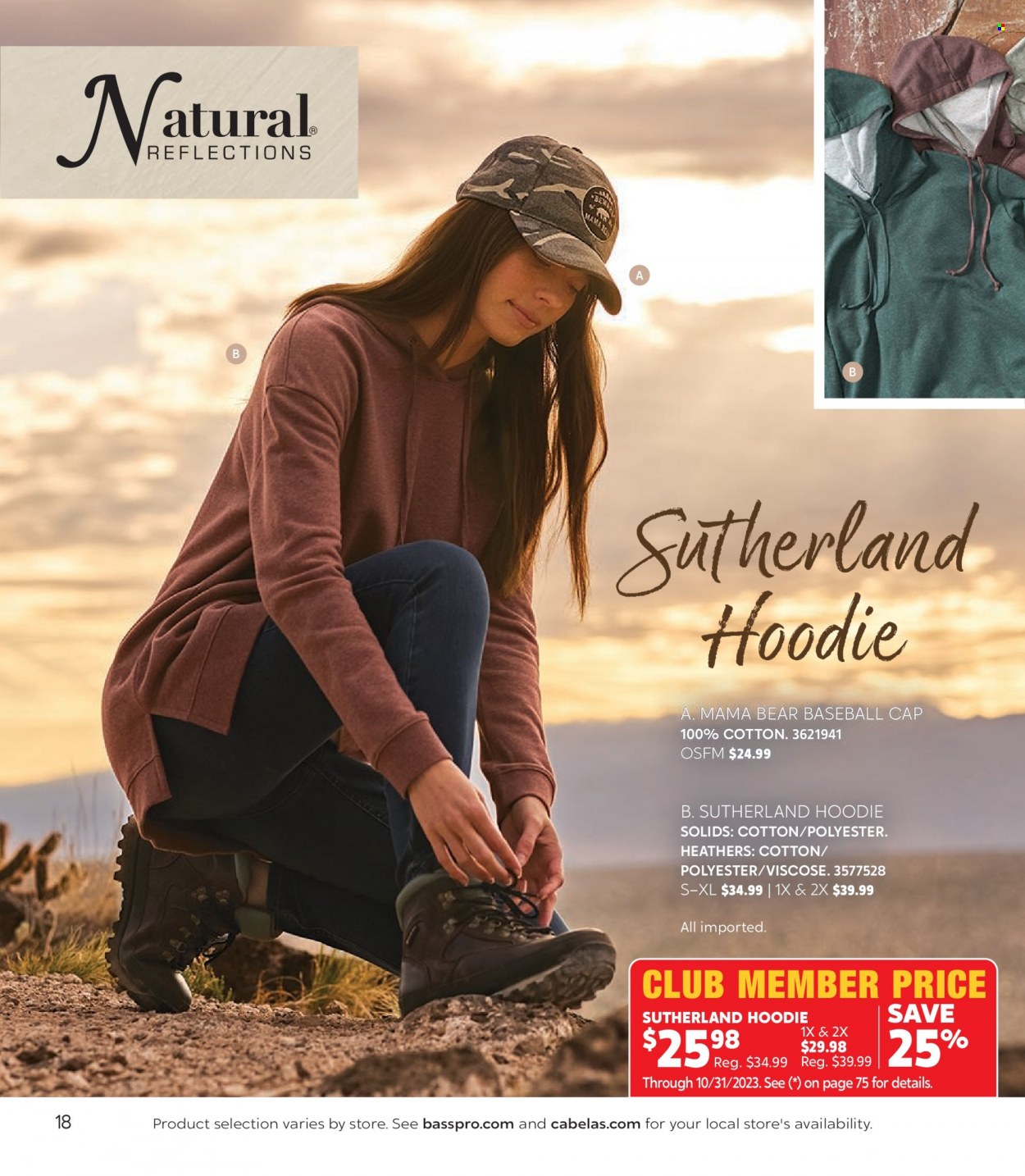 Cabela's + Bass Pro Shops Fall Clothing Catalog 2023 - Page 66
