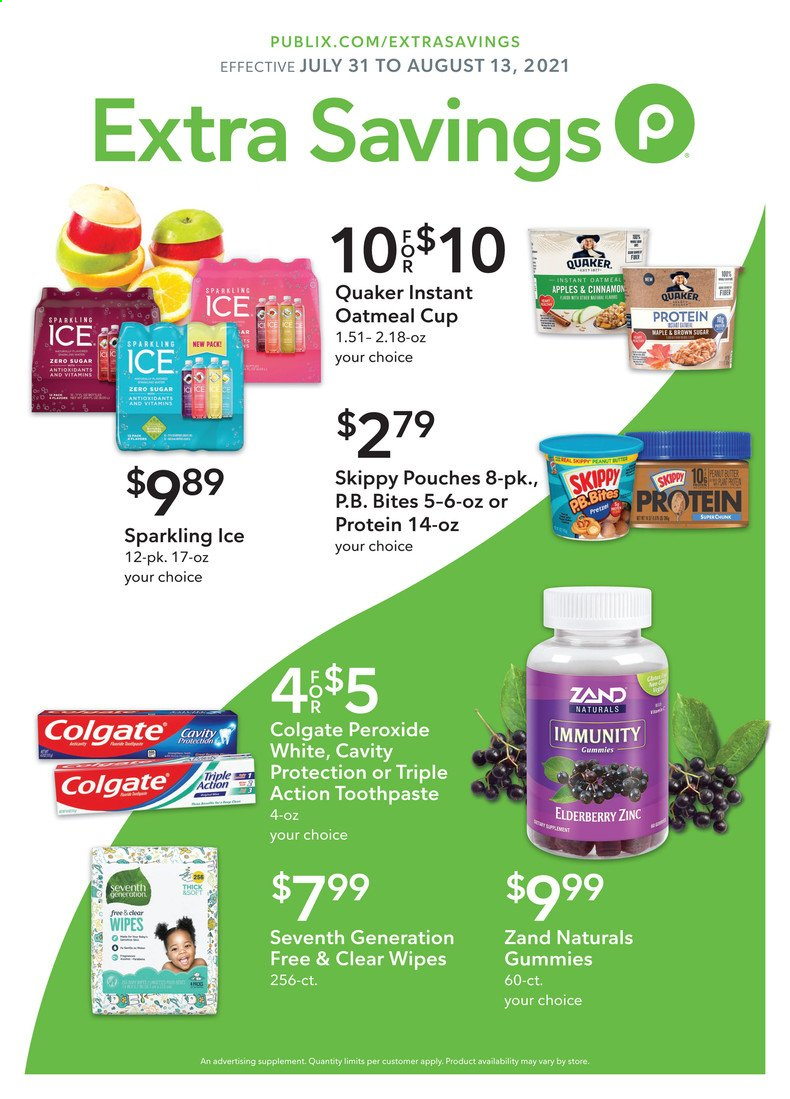 Publix Ad from july 31 to august 13 2021 - Page 1