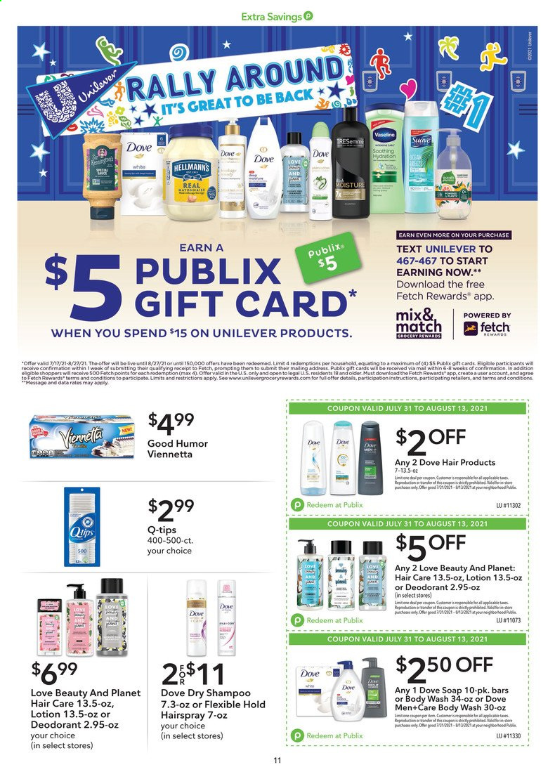 Publix Ad from july 31 to august 13 2021 - Page 11
