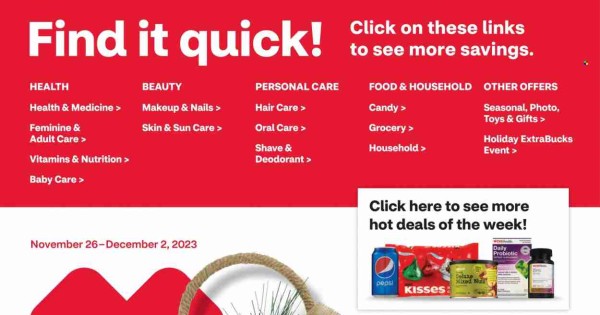 CVS Pharmacy current Flyer online