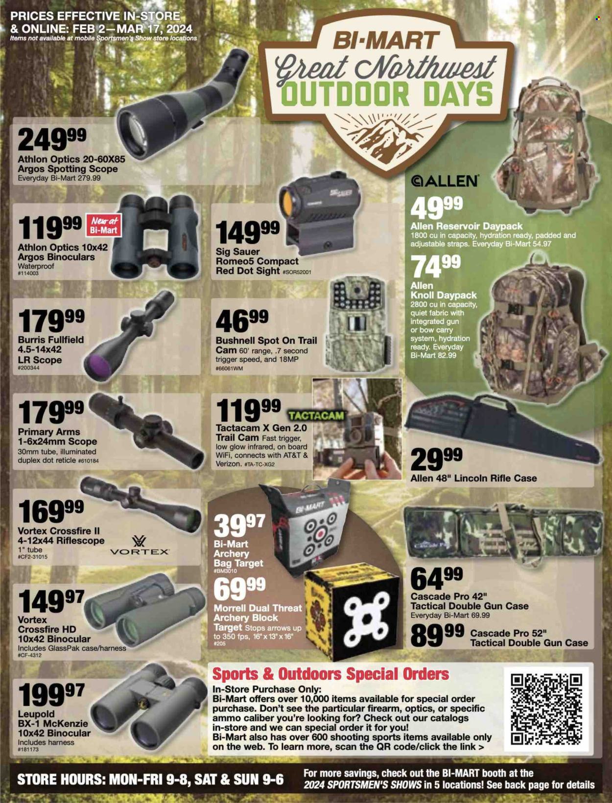 Bi-Mart - Great Northwest Outdoor Days Sale - Page 1