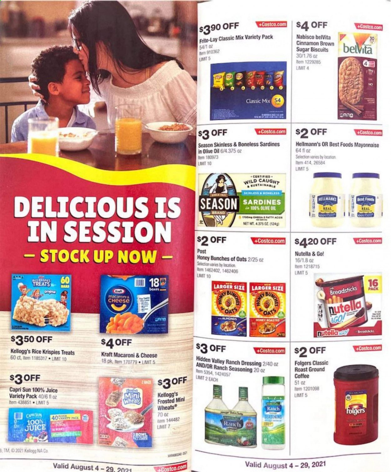 Costco Ad Aug 2025