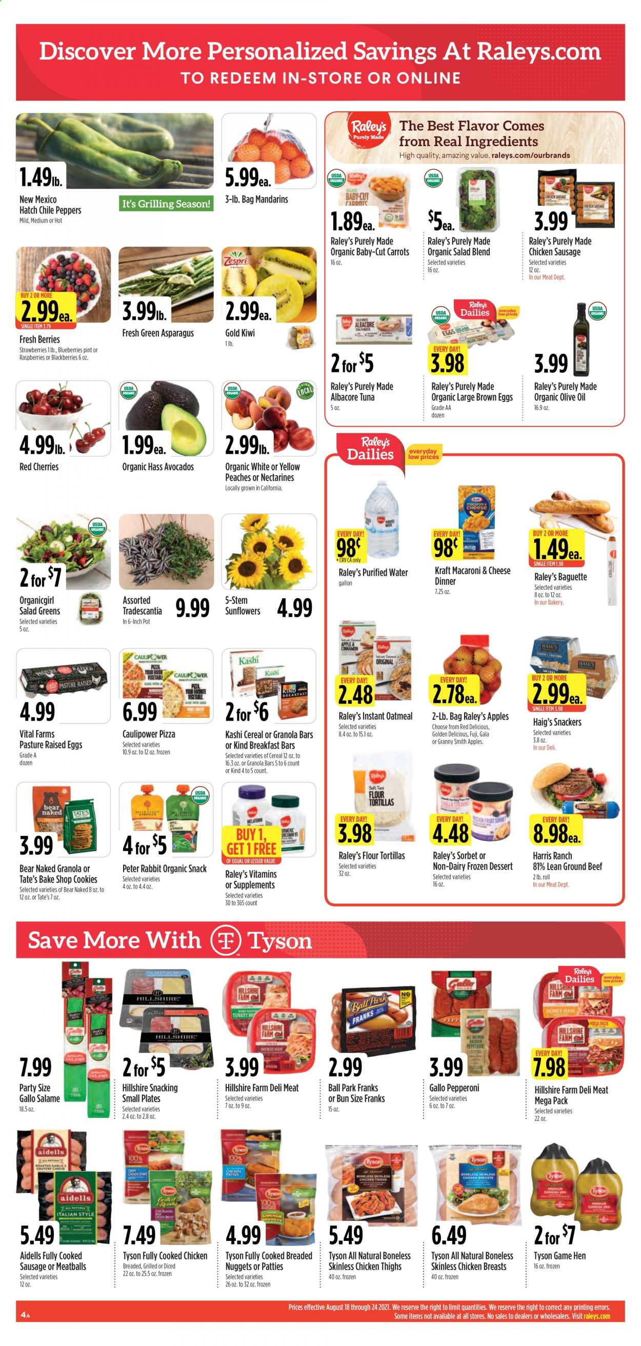 Raley's Ad from august 18 to 24 2021 - Page 4
