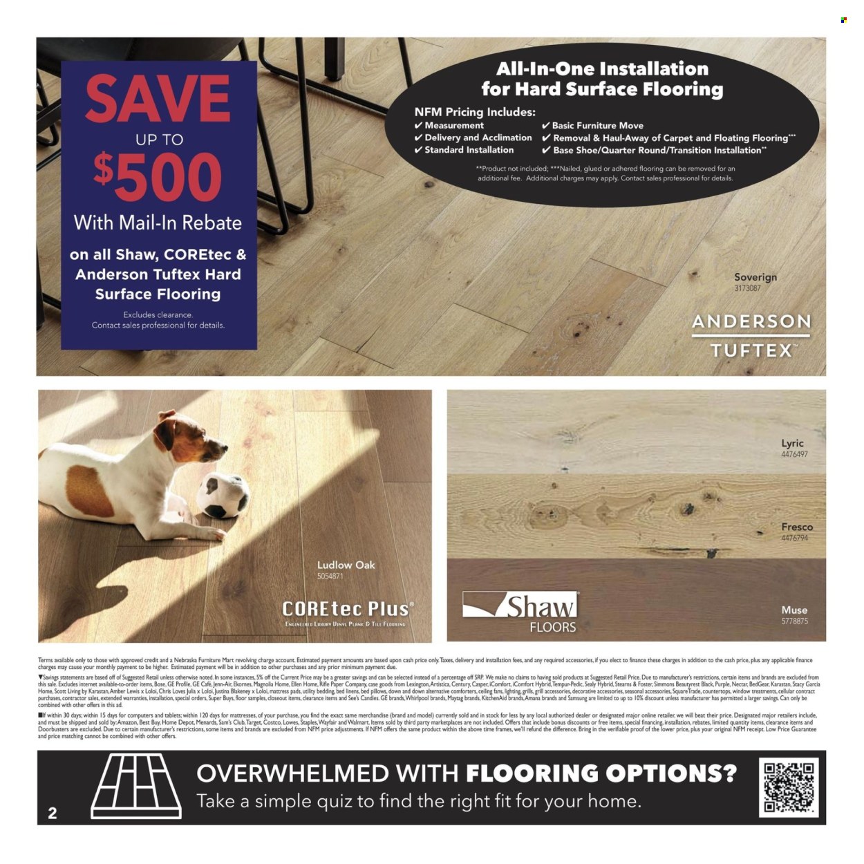 Nebraska Furniture Mart Flooring Ad - Page 2