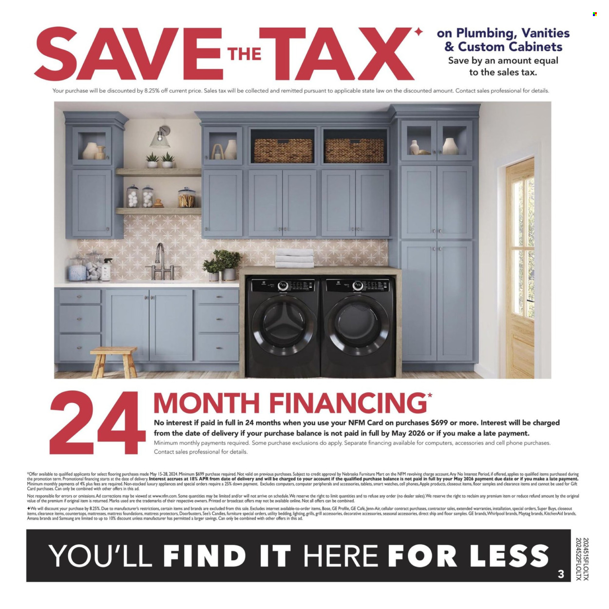 Nebraska Furniture Mart Flooring Ad - Page 3